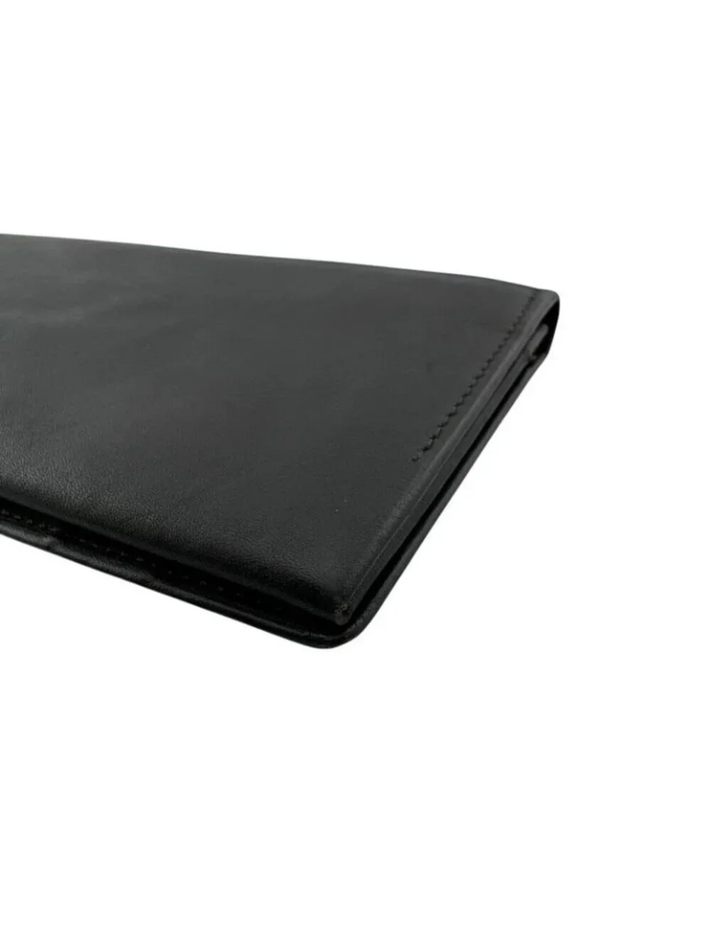Saint Laurent Yves YSL Bifold Vintage Leather Wallet Black - Picture 6 of 8